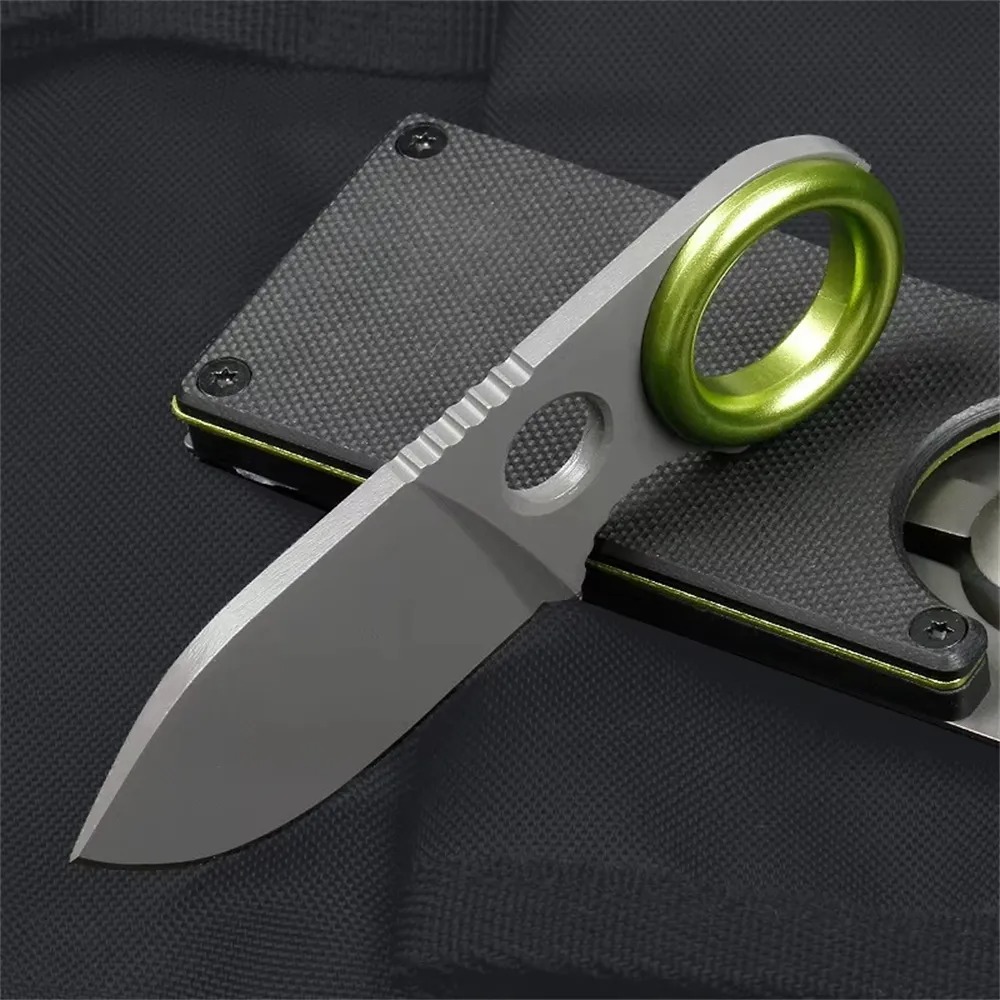 미니 링형 고정날 나이프 스테인리스 스틸 포켓 나이프  - Edc Carry Fixed Blade 리뷰 및 가격