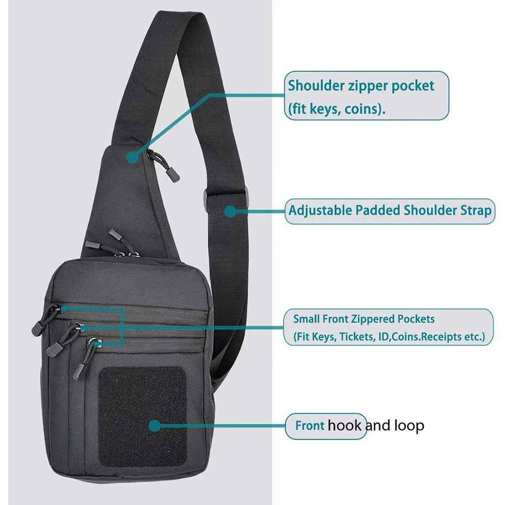 남녀공용 가방 - EDC 숄더백 전술용 - 크로스바디  - Edc Carry Pack 리뷰 및 가격