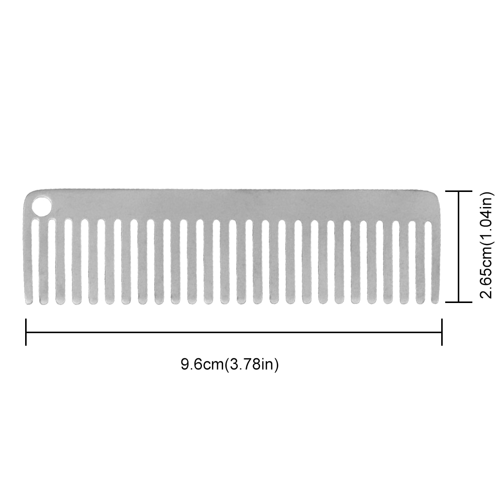 티타늄 빗, 정전기 방지 기능, 휴대용, 야외용, 가벼 - Comb Pocket Titanium 리뷰 및 가격
