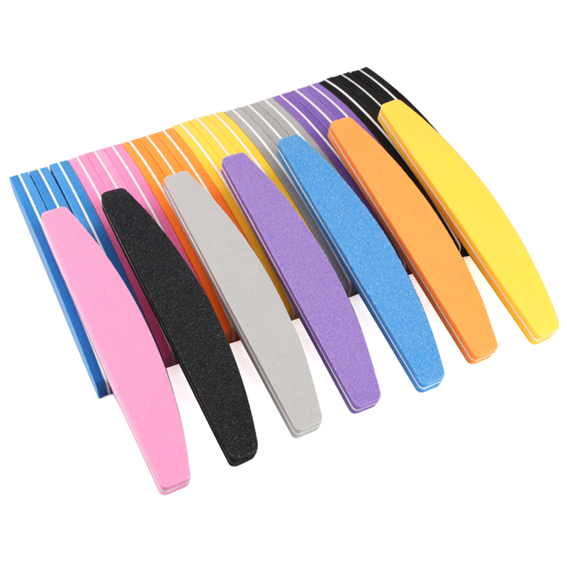 10/50개 보트형 스펀지 네일 파일 100/180 그 - Nail File Titanium 리뷰 및 가격