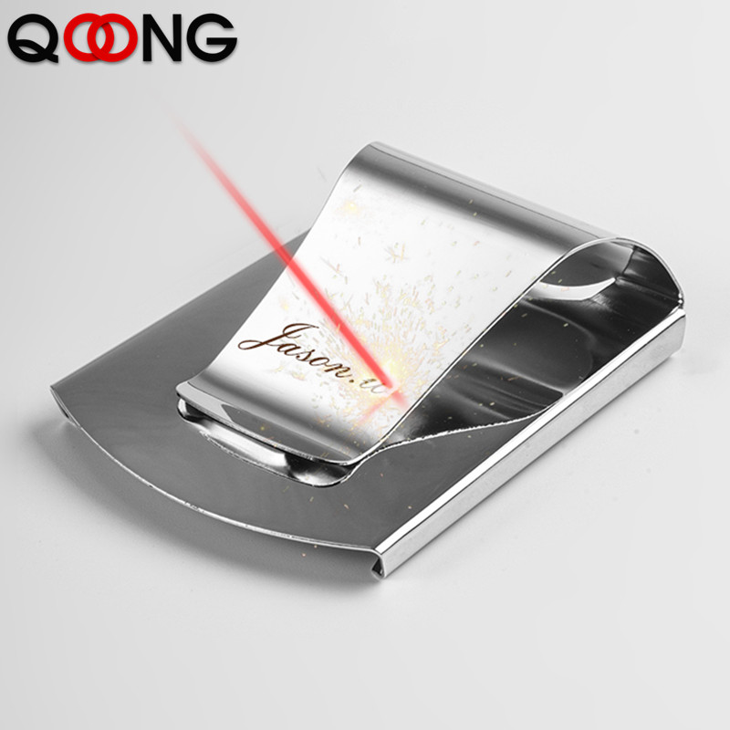 QOONG 맞춤형 레터링 스테인리스 스틸 머니 현금 클 - Money Clip Magnetic 리뷰 및 가격