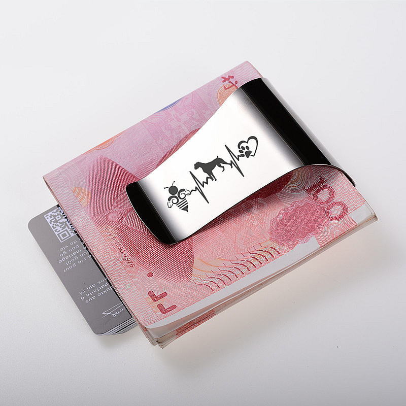 QOONG 맞춤형 레터링 스테인리스 스틸 머니 현금 클 - Money Clip Magnetic 리뷰 및 가격