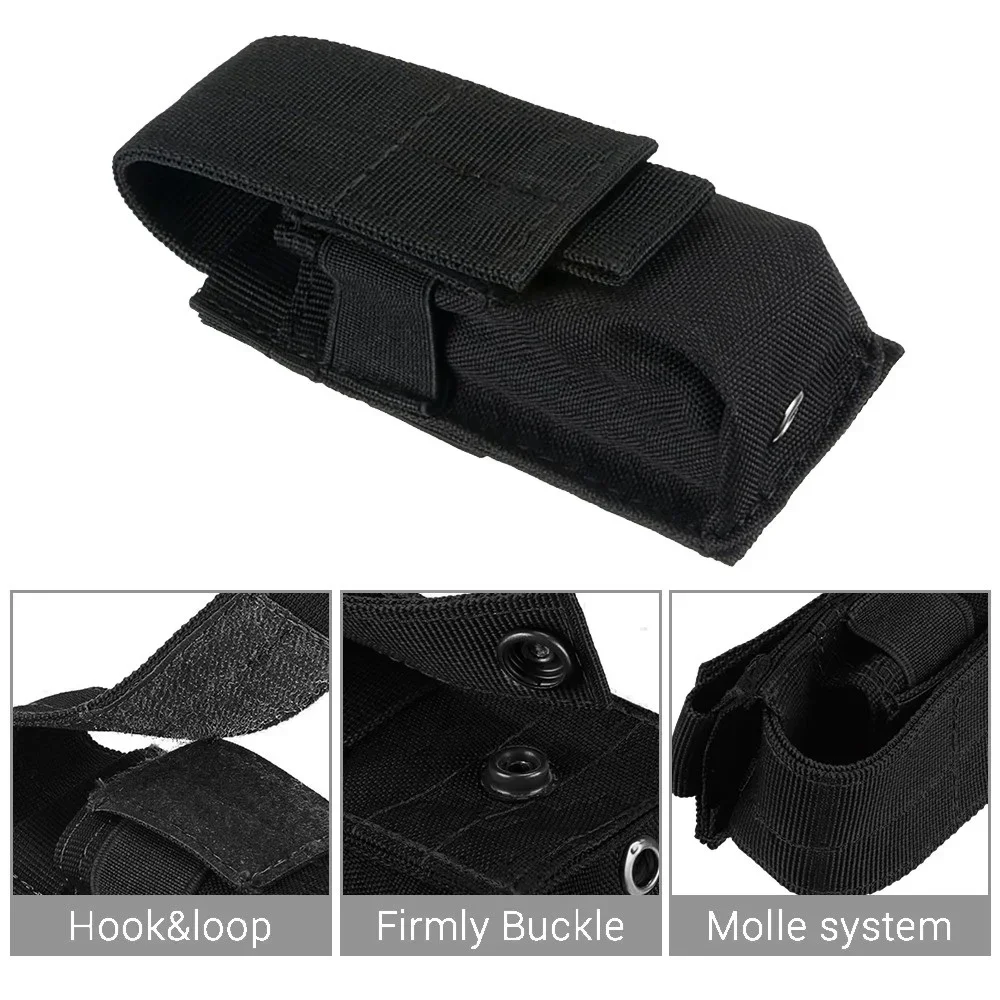 전술용 몰리 플래시라이트 파우치 9MM 탄창 홀더 ED - Edc Carry Flashlight 리뷰 및 가격