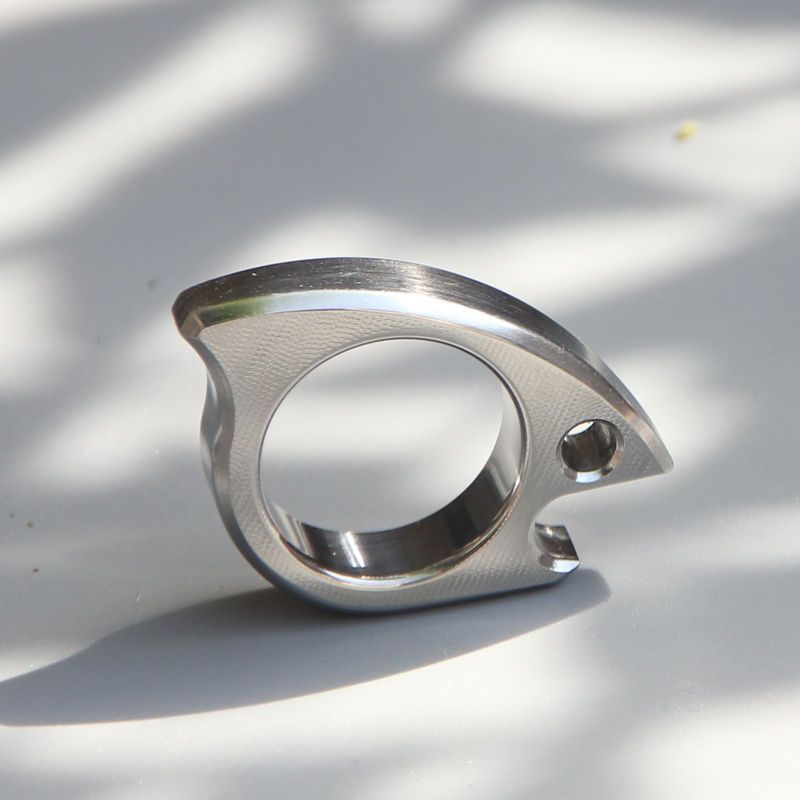 야외 휴대용 EDC 다기능 작은 물고기 반지 TC4 티 - Bottle Opener Keyring 리뷰 및 가격