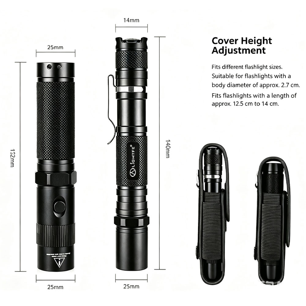 T309 전술 손전등 파우치 두꺼운 나일론 토치 홀스터 - Edc Carry Flashlight 리뷰 및 가격