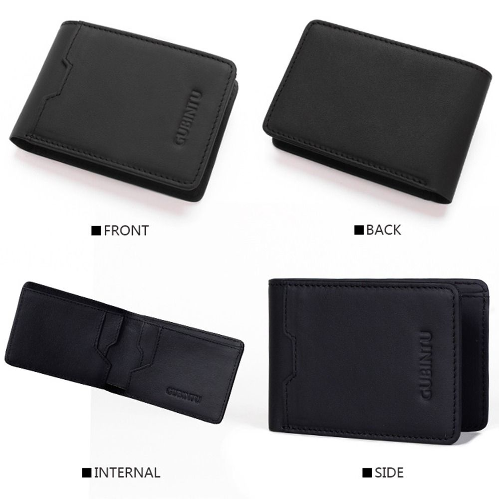 진짜 가죽 남성용 지갑 슬림 빈티지 RFID 차단 카드 - Money Clip Magnetic 리뷰 및 가격