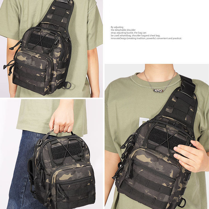 야외 전술 숄더백 EDC 스포츠 가방 하이킹 캠핑 숄더 - Edc Carry Pack 리뷰 및 가격