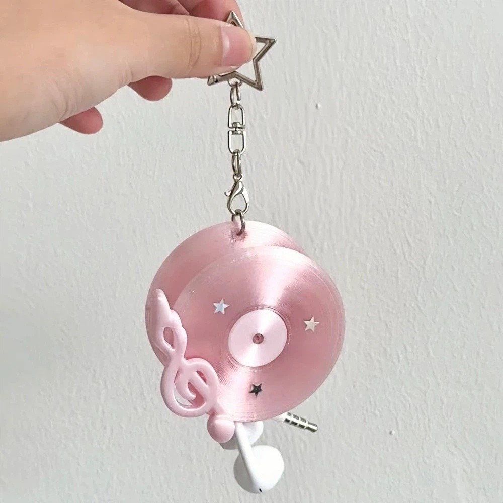 Y2K 비닐 레코드 키체인 한국 일본 스타일 코드 정리 - Cable Winder Keychain 리뷰 및 가격